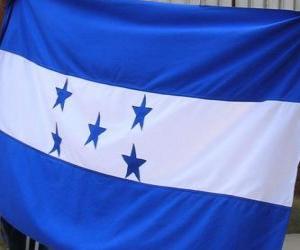 Puzzle Σημαία της Ονδούρας